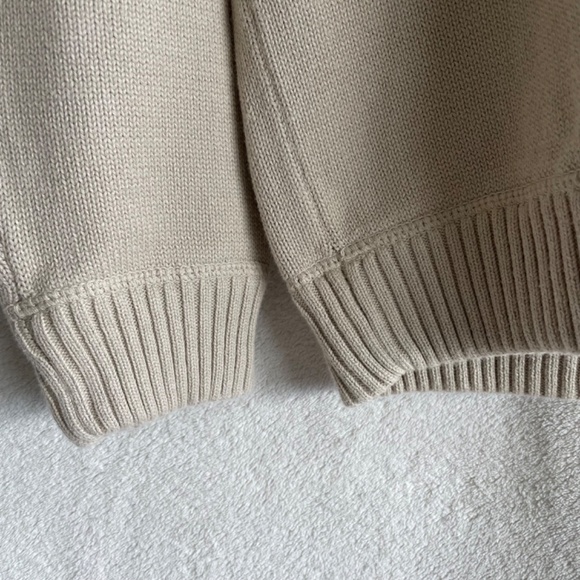 Eddie Bauer Quarter-Zip Pullover Sweater, 100% Cotton - Picture 4 of 6